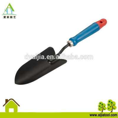 Garden trowel powder coated hand tool pp grip